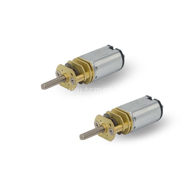 Mini 3v DC Gear Motor M20 Low Noise 10 mm Diameter With Metal Gearbox